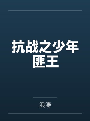 抗战之少年匪王